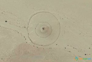 Circle in the Sand, Imperial, California, USA