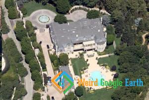 Denzel Washington's House, Beverly Hills, California, USA