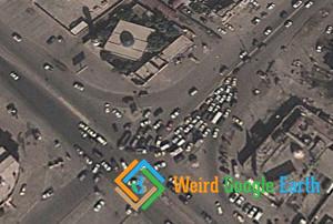 Traffic Deadlock in Baghdad, Baghdad, Iraq