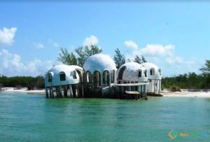Dome Homes, Cape Romano, Florida, USA