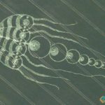 Jellyfish Crop Circle, Lower Denford, Swindon, United Kingdom