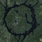 Manicouagan Reservoir, Rivière-aux-Outardes, Quebec, Canada
