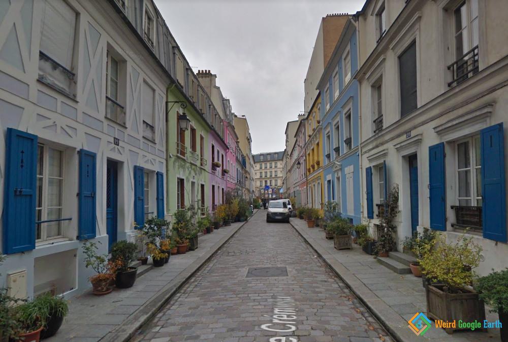 Rue Cremieux, Paris, France