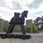 Replica of Trojan Horse, Alicante, Spain