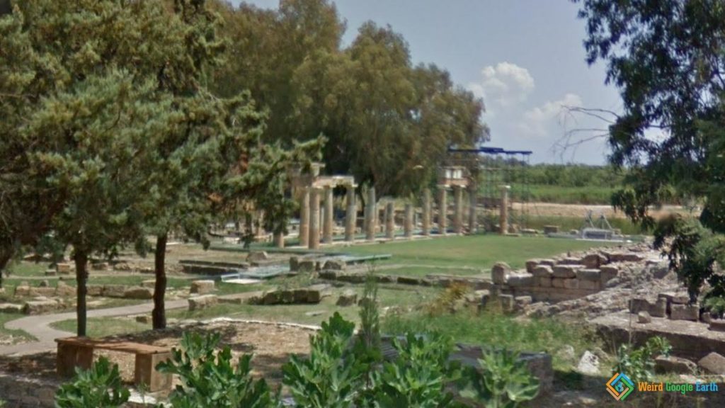 Temple of Artemis Brauronia , Markopoulo Mesogeas, Greece