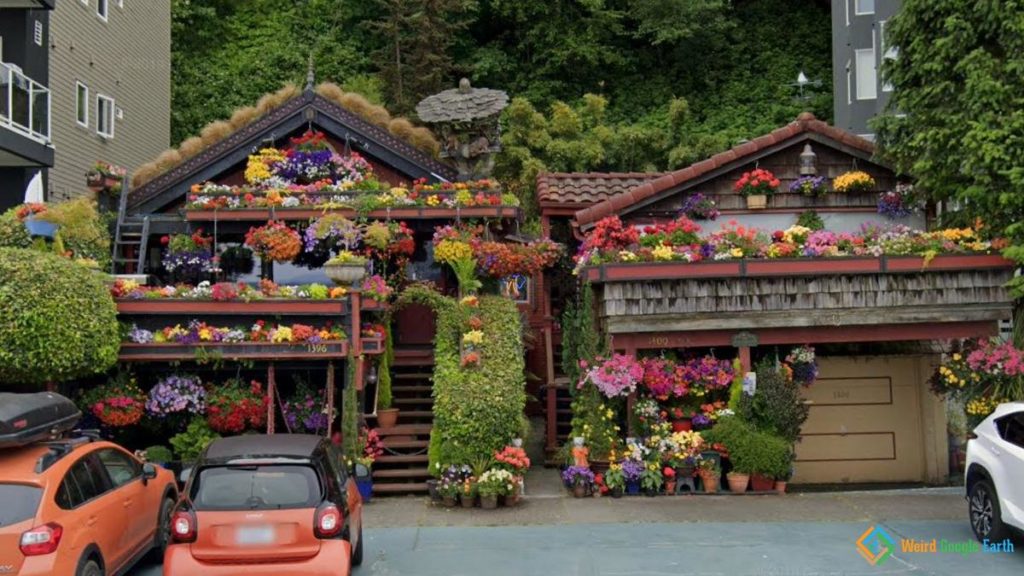 Flower House, Seattle, Washington, USA