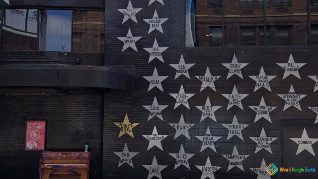 Prince's Star, Minneapolis, Minnesota, USA