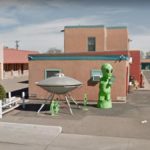 Aliens in the Parking Lot, Roswell, New Mexico, USA