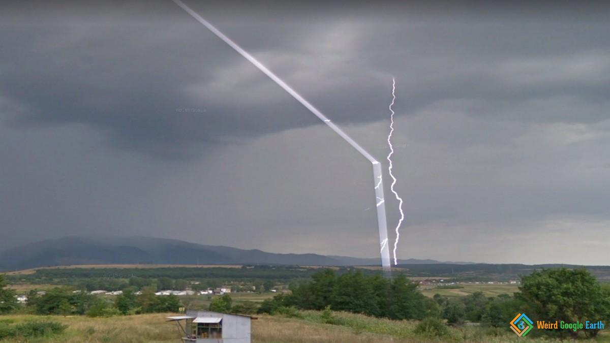 Lightning Strikes - Weird Google Earth
