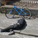Did He Fall or is He Asleep?, Bristol, England