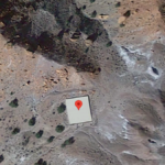 A Singular Rectangle, Fry Canyon, Utah, USA
