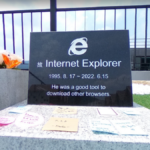 Goodbye Internet Explorer, Gyeongju, South Korea