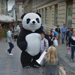 Panda Man, Lviv, Ukraine