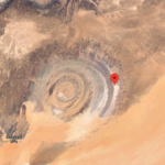 The Eye of Sahara, Chinguetti, Mauritania
