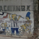 Simpsons Graffiti, Billinghurst, Argentina