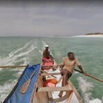 Google Maps Sea View, Mozambique Channel, East Africa